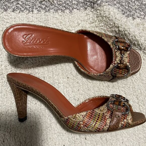 NWOB- Gucci - Horsebit Heels- 35.5 - Picture 3 of 11